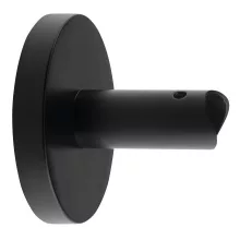   Sapho adapter közvetlen kábel bekötéshez, kerek profilhoz, matt fekete ER130