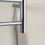 Sapho Redondo elektromos törölköző szárító radiátor 50x90 cm, inox ER220V