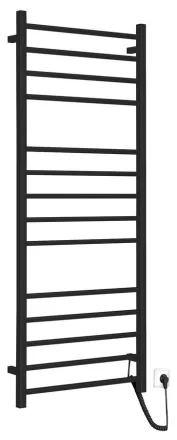 Sapho Eskinado elektromos törölközőszárító radiátor 60x150 cm, matt fekete ER450BV