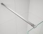 Polysan ESCA szabadon álló Walk-in zuhanyfal átlátszó üveggel 1000x2100 mm, króm ES1010-05