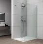 Polysan ESCA Walk-in zuhanyfal átlátszó üveggel 1200x2100 mm, króm ES1012-01