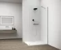 Polysan ESCA Walk-in zuhanyfal 1167x2100 mm transzparent üveg, AntiDrop bevonattal ES1012