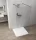 Polysan ESCA szabadon álló Walk-in zuhanyfal átlátszó üveggel 1400x2100 mm, matt fekete ES1014-06