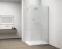 Polysan Esca Walk-in zuhanyfal matt üveggel 1200x2100 mm, króm profillal.