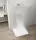 Polysan Esca szabadon álló Walk-in zuhanyfal matt üveggel 1200x2100 mm, matt fehér profillal.