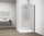 Polysan ESCA Walk-in zuhanyfal matt üveggel 1300x2100 mm, matt fekete ES1113-02