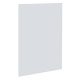Polysan ESCA Walk-in zuhanyfal 867x2100 mm matt üveg, AntiDrop bevonattal ES1190