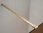 Polysan Esca szabadon álló Walk-in zuhanyfal sötétített üveggel 1000x2100 mm, matt arany profillal.