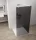 Polysan Esca szabadon álló Walk-in zuhanyfal sötétített üveggel 1100x2100 mm, matt fehér profillal.