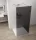 Polysan Esca szabadon álló Walk-in zuhanyfal sötétített üveggel 1100x2100 mm, matt arany profillal.