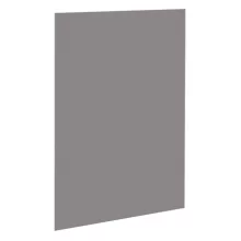 Polysan Esca Walk-in zuhanyfal matt füst üveggel 1367x2100 mm AntiDrop bevonattal.