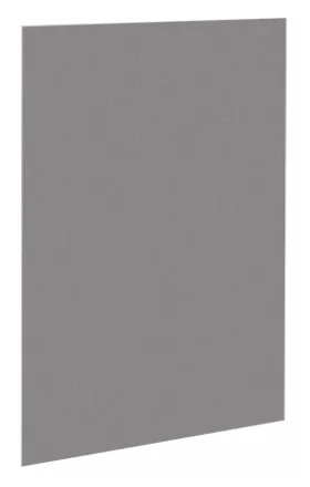 Polysan Esca Walk-in zuhanyfal matt füst üveggel 667x2100 mm AntiDrop bevonattal.