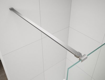 Polysan ESCA Walk-in zuhanyfalhoz merőleges merevítő 1200 mm, króm ES7010