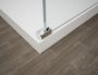 Polysan ESCA Walk-in zuhanyfalhoz merőleges merevítő 1200 mm, króm ES7010