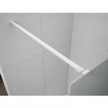   Polysan ESCA Walk-in zuhanyfalhoz merőleges merevítő 1200 mm, matt fehér ES7034