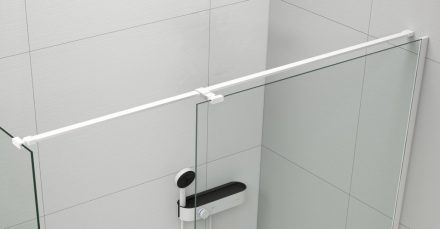 Polysan ESCA Walk-in zuhanyfalhoz univerzális merevítő 2000 mm, matt fehér ES7234