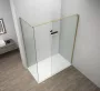 Polysan Esca Walk-in zuhanyfalhoz univerzális merevítő 2000 mm, matt arany ES7246