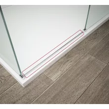 Polysan ESCA vízvető küszöb 1200 mm, króm ES7410