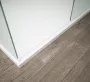 Polysan ESCA vízvető küszöb 1200 mm Walk-in zuhanyfalhoz, matt fehér ES7434