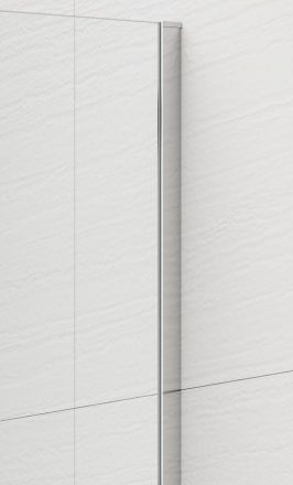 Polysan ESCA Walk-in zuhanyfalhoz fali profil 2100 mm, króm ES8010