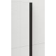 Polysan ESCA Walk-in zuhanyfalhoz fali profil 2100 mm, matt fekete ES8025