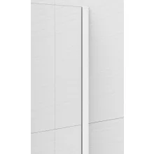   Polysan ESCA Walk-in zuhanyfalhoz fali profil 2100 mm, matt fehér ES8034