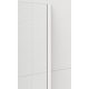 Polysan ESCA Walk-in zuhanyfalhoz fali profil 2100 mm, matt fehér ES8034