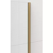   Polysan ESCA Walk-in zuhanyfalhoz fali profil 2100 mm, matt arany ES8046