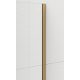 Polysan ESCA Walk-in zuhanyfalhoz fali profil 2100 mm, matt arany ES8046