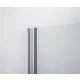Polysan Esca Walk-in zuhanyfalhoz fali profil 2100 mm, króm kivitelben.