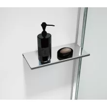 Polysan Esca fali profilhoz rögzíthető zuhanypolc 230x120 mm, króm kivitelben.