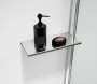 Polysan Esca fali profilhoz rögzíthető zuhanypolc 230x120 mm, króm kivitelben.