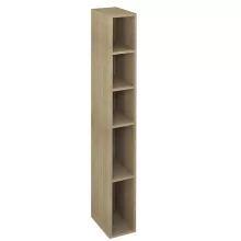   Sapho Espace ajtó nélküli polcos faliszekrény 20x172x32 cm, bardíni szilva ESC100-1313