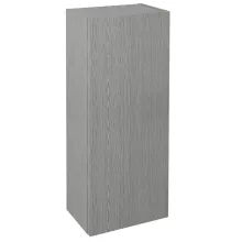   Sapho Espace egyajtós oldalszekrény 35x94x22 cm univerzális nyitással, ezüst tölgy ESC110-1111