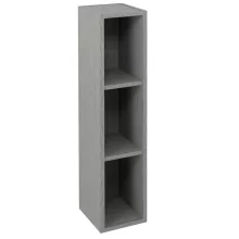   Sapho Espace polcos felsőszekrény ajtó nélkül 20x94x22 cm, ezüst tölgy ESC130-1111