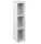 Sapho Espace polcos felsőszekrény ajtó nélkül 20x94x22 cm, fehér ESC130-3030