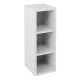 Sapho Espace polcos felsőszekrény ajtó nélkül 20x60x22 cm, fehér ESC140-3030