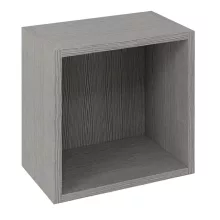   Sapho Espace kiegészítő szekrény ajtó nélkül 35x35x22 cm, ezüst tölgy ESC150-1111