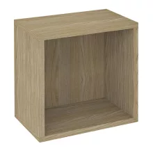   Sapho Espace kiegészítő szekrény ajtó nélkül 35x35x22 cm, bardíni szilva ESC150-1313
