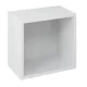 Sapho Espace kiegészítő szekrény ajtó nélkül 35x35x22 cm, fehér ESC150-3030
