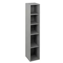  Sapho Espace polcos magas szekrény ajtó nélkül 30x172x32 cm, ezüst tölgy ESC160-1111
