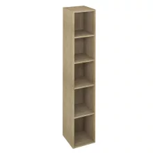   Sapho Espace polcos magas szekrény ajtó nélkül 30x172x32 cm, bardíni szilva ESC160-1313