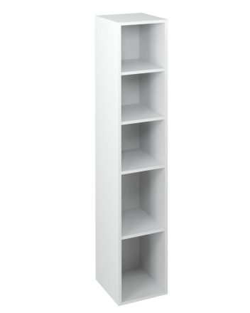 Sapho Espace polcos magas szekrény ajtó nélkül 30x172x32 cm, fehér ESC160-3030