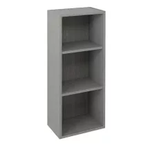   Sapho Espace polcos oldalszekrény ajtó nélkül 35x94x22 cm, ezüst tölgy ESC170-1111