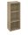 Sapho Espace polcos oldalszekrény ajtó nélkül 35x94x22 cm, bardini szilva ESC170-1313