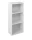 Sapho Espace polcos oldalszekrény ajtó nélkül 35x94x22 cm, fehér ESC170-3030