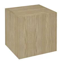   Sapho Espace egyajtós felsőszekrény 35x35x32 cm univerzális nyitással, bardíni szilva ESC730-1313
