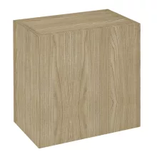   Sapho Espace egyajtós felsőszekrény 35x35x22 cm univerzális nyitás, bardíni szilva ESC830-1313