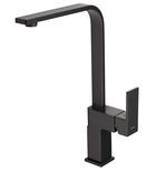 Sapho FRACTO  szögletes konyhai csaptelep,  gun metal FA125GM