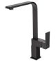 Sapho FRACTO  szögletes konyhai csaptelep,  gun metal FA125GM